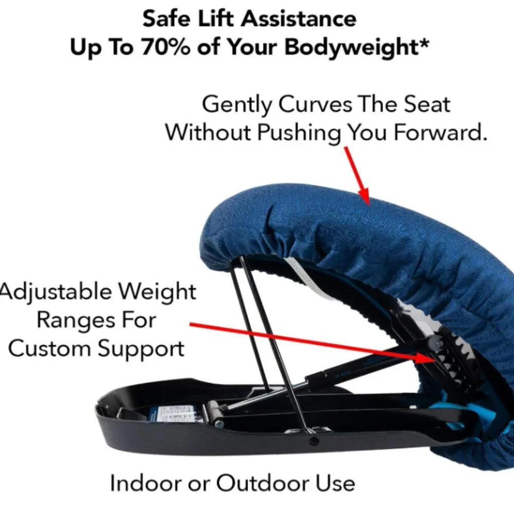 Carex Upeasy Seat Assist‎ Plus - Chair Lift And Sofa Stand Assist - Portable - Picture 3 of 11